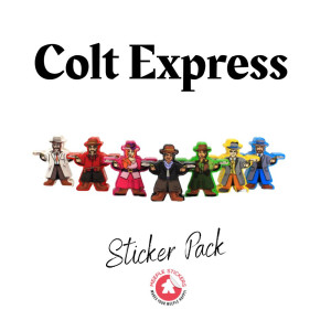 Spiel Colt Express - Stickerpack