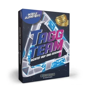 Brettspiel Kibu Jumper Tagg Team: Achtet auf das Zeichen!