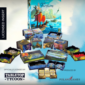 Spiel Everdell Farshore - Sortiereinsatz aus Holz (UV-Print)