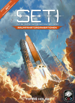 Brettspiel SETI | Raumfahrtorganisationen - Erweiterung