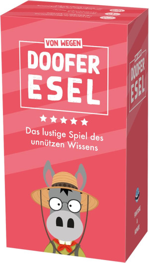 Kartenspiel Doofer Esel: Das lustige Spiel des unnützen Wissens