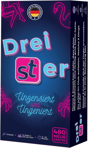 Kartenspiel Dreister: Unzensiert und Ungeniert