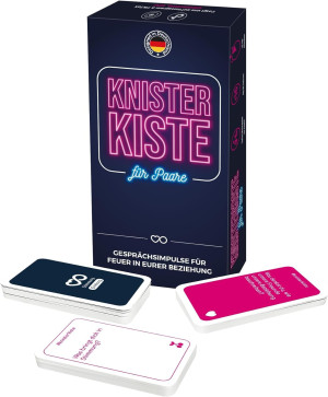 Kartenspiel Knisterkiste: Spiel für Paare | Das Original