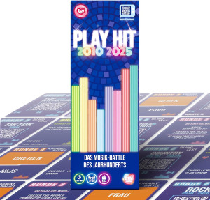 Kartenspiel PlayHit: Das Musik-Battle des Jahrhunderts
