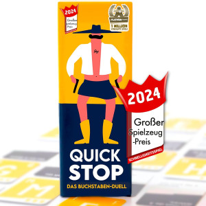 Kartenspiel QuickStop: Das Buchstaben-Duell | Original