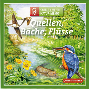 Kartenspiel Natur-Memo | Quellen, Bäche, Flüsse