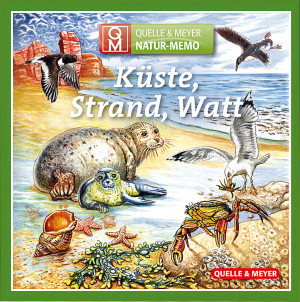Kartenspiel Natur-Memo | Küste, Strand, Watt