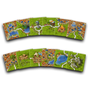 Brettspiel Carcassonne | 4 Jahreszeiten: Der Sommer - Zusatzplättchen