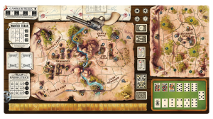 Corax Games Spiel Western Legends (2. Edition) - Spielmatte