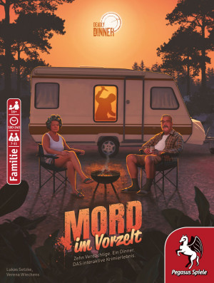Kartenspiel Deadly Dinner | Mord im Vorzelt