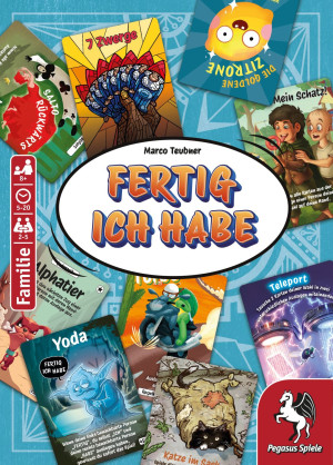 Kartenspiel FERTIG ICH HABE