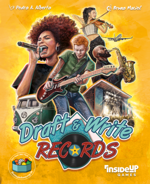 Kartenspiel Draft & Write Records