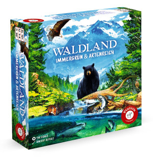 Piatnik Kartenspiel Waldland: Immergrün & Artenreich