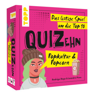 Kartenspiel QUIZehn: Popkultur & Popcorn