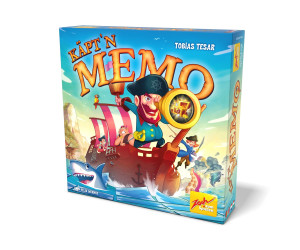 Noris Brettspiel Käpt`n Memo