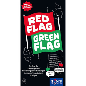 Kartenspiel Red Flag Green Flag