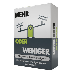 Kartenspiel Mehr oder weniger