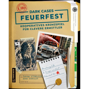Brettspiel Dark Cases: Feuerfest