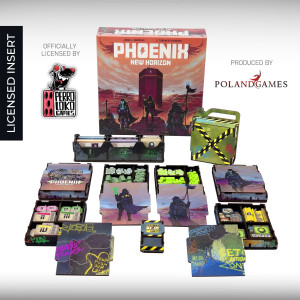 Spiel Das Phönix-Projekt - Deluxe Insert aus Holz (UV-Print)