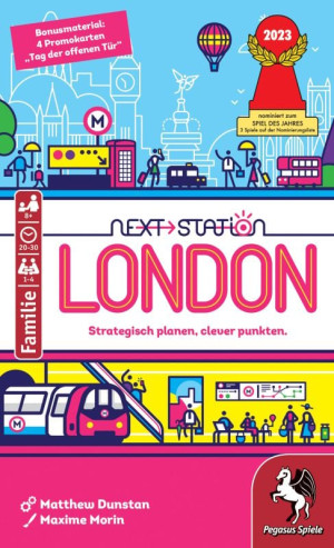 Kartenspiel Next Station: London (Pegasusversion)