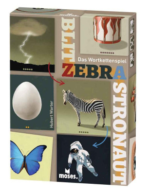 Kartenspiel Blitz Zebra Astronaut