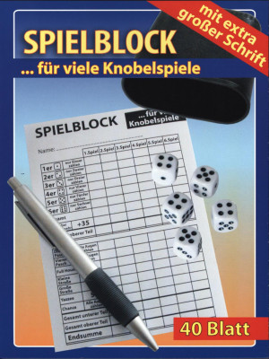 Spiel Senioren Knobelblock DIN A5 (40 Blatt)