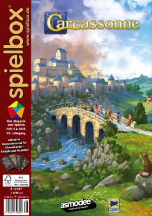 spielbox 06/2025 inkl. Erweiterung "Knöpfe und Krabbler" für Gloomhaven