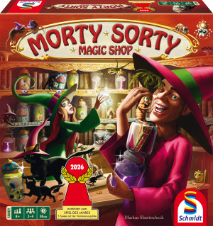 Schmidt Brettspiel Morty Sorty Magic Shop