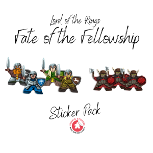 Spiel Der Herr der Ringe: Das Schicksal der Gemeinschaft - Stickerpack