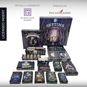 Spiel Septima - Deluxe Insert aus Holz (UV-Print)