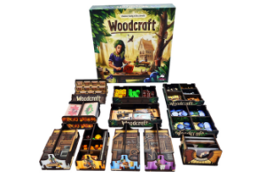 Spiel Woodcraft - Deluxe Insert aus Holz (UV-Print)