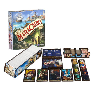 Spiel Maracaibo + Expansion - Deluxe Insert aus Holz (UV-Print)