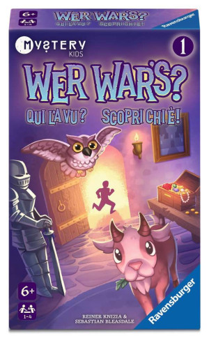 Ravensburger Kartenspiel Wer wars Mystery Kids 1: Im Schloss