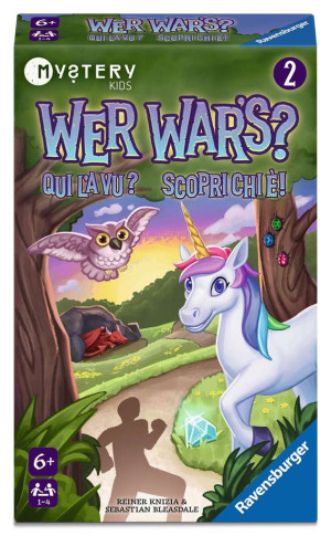 Ravensburger Kartenspiel Wer wars Mystery Kids 2: Im Zauberwald