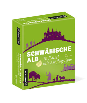 Kartenspiel Schwäbische Alb: 50 Rätsel mit Ausflugstipps