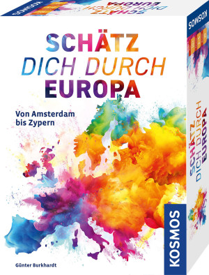 Kosmos Kartenspiel Schätz dich durch Europa