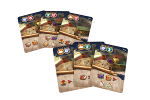 Brettspiel Thebai | Neue Aufträge - Minierweiterung