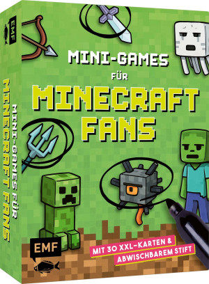Kartenspiel Mini-Games für Minecraft-Fans