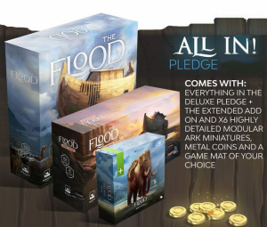 Brettspiel The Flood All Inn! (3D Miniatures) (fr)