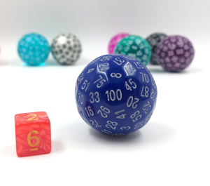 Spiel W100 Blau - Würfel