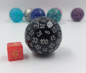 Spiel W100 Schwarz - Würfel