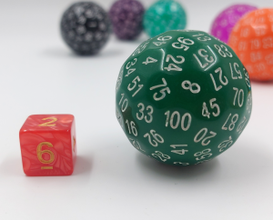 Spiel W100 Grün - Würfel