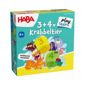Haba Kartenspiel 3+4 = Krabbeltier