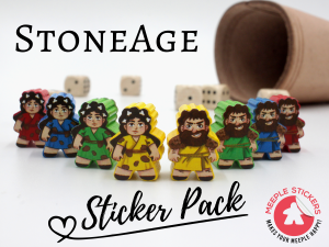 Spiel Stone Age - Stickerpack
