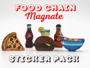 Spiel Food Chain Magnate - Stickerpack