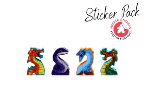 Wettlauf nach El Dorado | Drachen, Schätze und Geheimnisse - Stickerpack