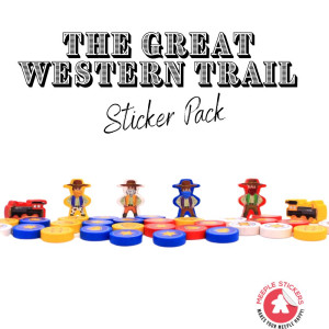 Spiel Great Western Trail (1. Edition) - Stickerpack