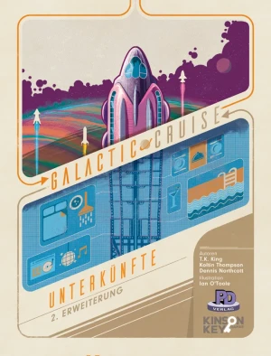 Brettspiel Galactic Cruise | Unterkünfte - Erweiterung