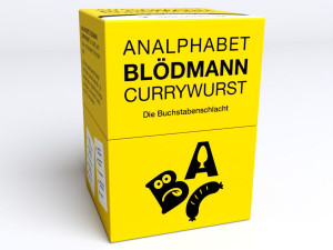 Kartenspiel Analphabet Blödmann Currywurst: Die Buchstabenschlacht