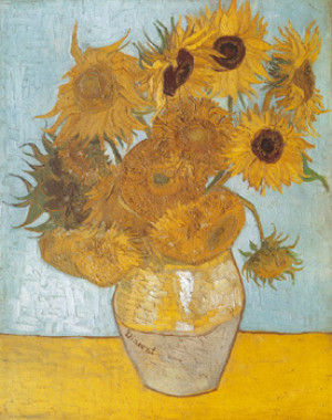 Van Gogh: Vase mit Sonnenblumen